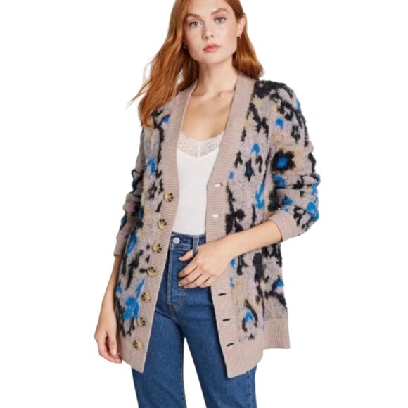 Modcloth A Fuzzy Feeling Cardigan Sweater - Picture 1 of 5
